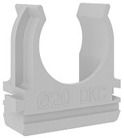 Клипса с защелкой DKC Express Д=20 серый (уп. 800шт) картинка